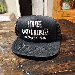 Vintage Sumner Engine Repairs Trucker Cap